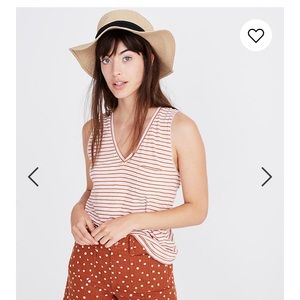 Madewell 100% cotton tank top//accepting offers